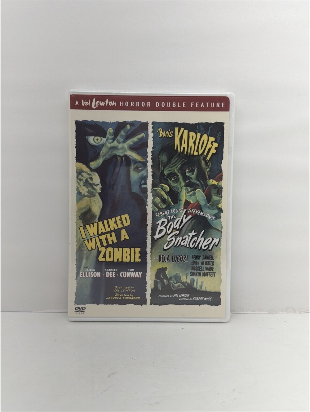 I Walked with a Zombie The Body Snatcher Horror Double Feature DVD Boris Karloff